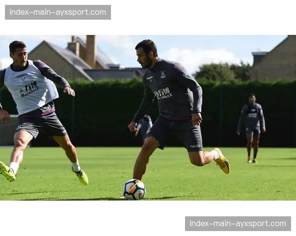 特写：水晶宫老帅霍奇森在训练场上亲自示范后卫协防移动路线